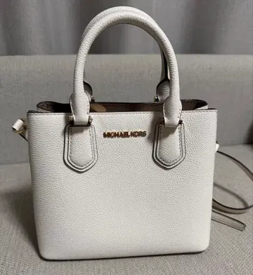 MICHAEL KORS 화이트 핸드백