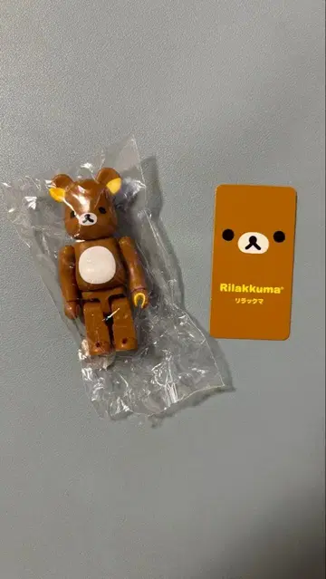 미개봉 BE@RBRICK 리락쿠마(브라운) 시리즈 23 카드 포함
