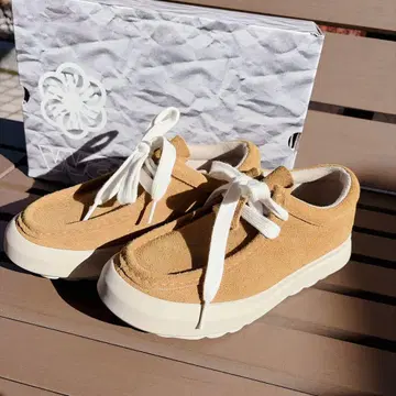 Wander etc. 원더 스웨이드 왈라비 머스타드 39 25.0cm