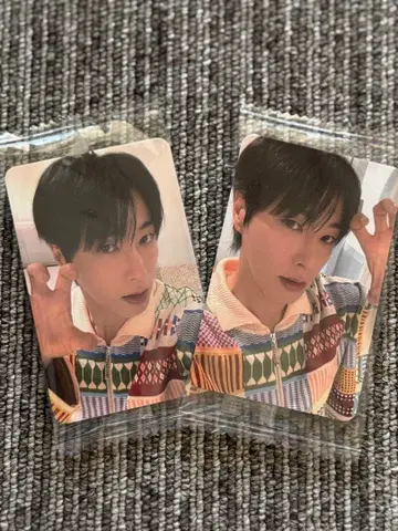 동방신기 유노 정규 1집 앨범 'I KNOW' 트레이딩 카드 2장