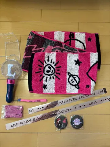 LiSA 리사 란더 라이브 굿즈 세트 덤 포함