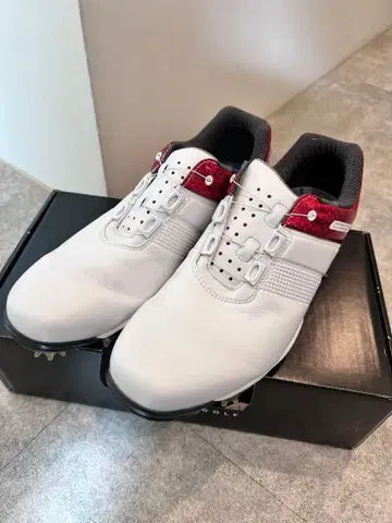 FootJoy 골프화 화이트/레드 27.5cm