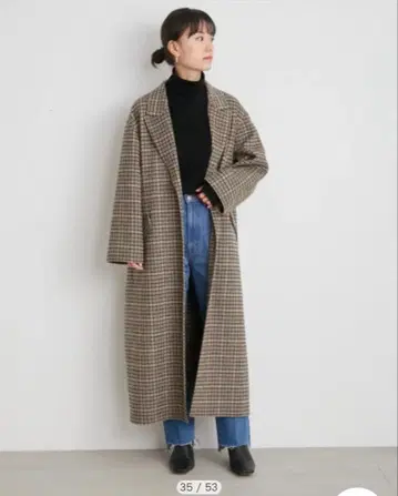 컨디션 최상 미라 오웬 울 코트 리버 코트 신 존 todayful