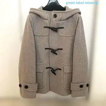 그린 라벨 릴랙싱 더플 코트 숏 기장 M