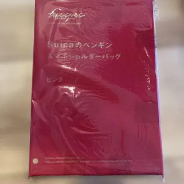 Suica 펭귄 스마트폰 숄더백 핑크