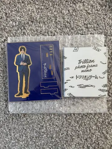 트릴리온 게임 아크릴 스탠드 사진 프레임 메모 세트