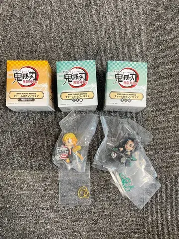 새상품 귀멸의 칼날 무한열차편 피규어 3체 세트