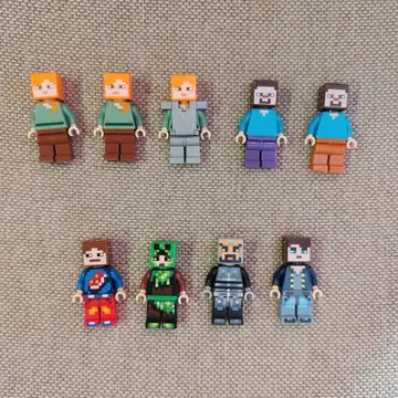 [정품] LEGO Minecraft 미니 피규어 세트