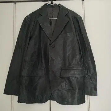 Santa fe 산타페 가죽 테일러드 자켓 양가죽