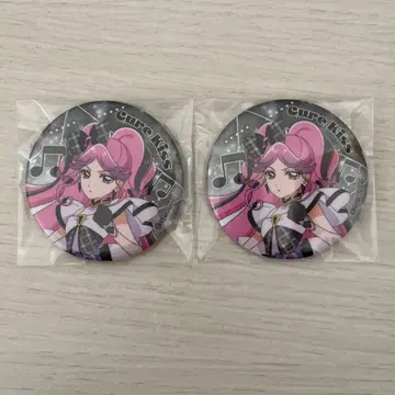 너와 아이돌 프리큐어 큐어 키스 오로라 캔뱃지 극장판 영화