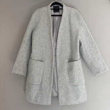 ZARA 그레이 체스터 코트