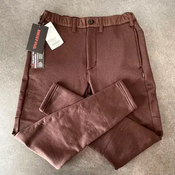 미사용 새상품 브리핑 폴라텍스림 팬츠 브라운 XS