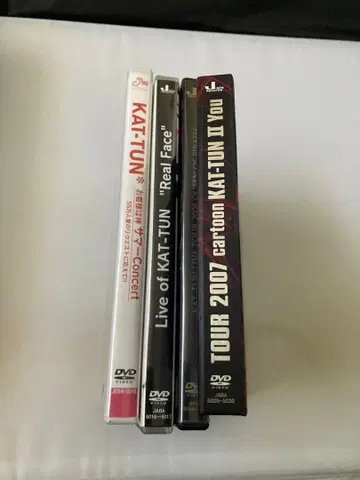 KAT-TUN 6인 시대 DVD 4장 세트