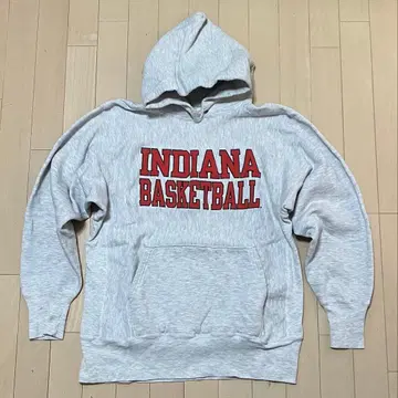 챔피언 90s 리버스 위브 후드티 자수 택 INDIANA