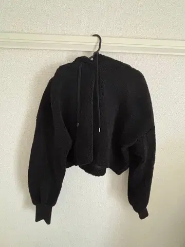 CONVERSE TOKYO x CLANE 블랙 보아 후드티