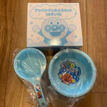 호빵맨 목욕 세트(하늘색)