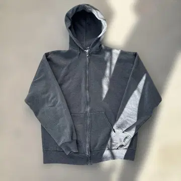 90s JERZEES 지퍼 후드티 블랙