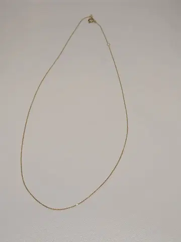 cuicui 팥 체인 목걸이 K10YG