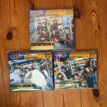 SixTONES GOLD 3 형태 세트