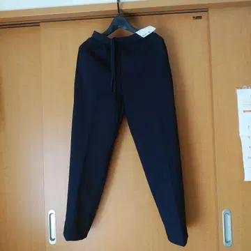 타383 새상품 유니클로 드라이 맨투맨 팬츠 S 네이비