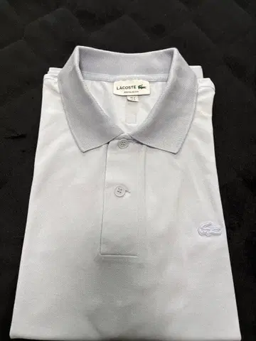 LACOSTE 레귤러 핏 피케 셔츠 US M