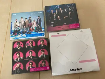 SnowMan LOVETRIGGER 3가지 형태 미개봉 새상품 달력 특전