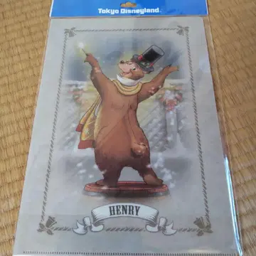 도쿄 디즈니랜드 A4 클리어 홀더 2개, A5 클리어 홀더 2개