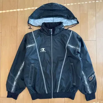 00s 챔피언 Y2K 후디드 자켓