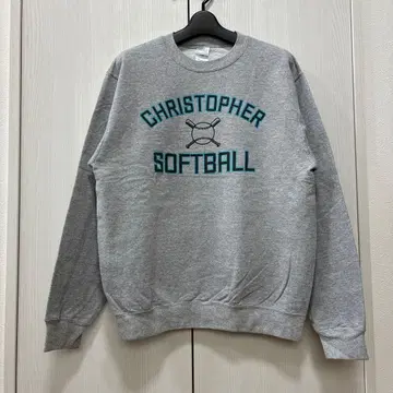 즉시 배송 PORT&COMPANY 맨투맨 트레이닝복 빈티지 그레이 M