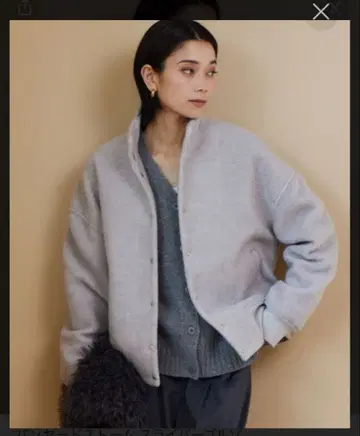 밴야드 스톰 슬라이버 니트 블루종 사이즈 0