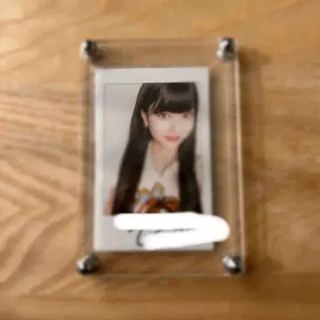 TWICE 지효 친필 사인 폴라로이드