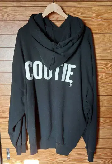 COOTIE 블랙 후드티 XL 사이즈