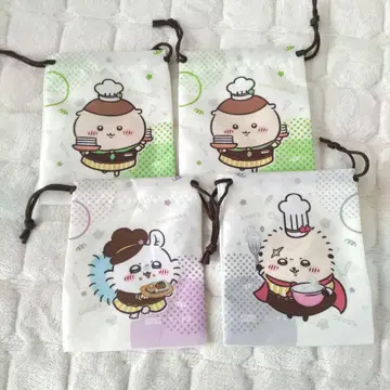 치이카와 미니 복조리 4장 세트