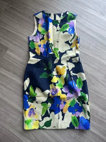 GRACE CONTINENTAL 플라워 프린트 원피스 드레스