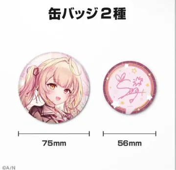 호시카와 사라 생일 굿즈 캔뱃지 니지산지