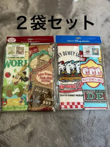 도쿄 디즈니 리조트 미니 타월 2장 2개 세트