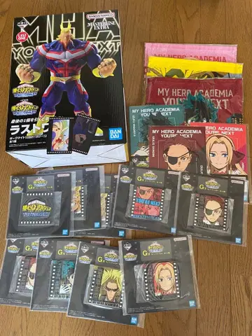 [미개봉] 히로아카 다크마이트 피규어 & 코스터, 스티커, 타월