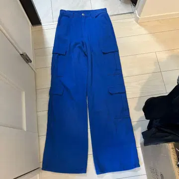 블루 카고 팬츠 XS 사이즈