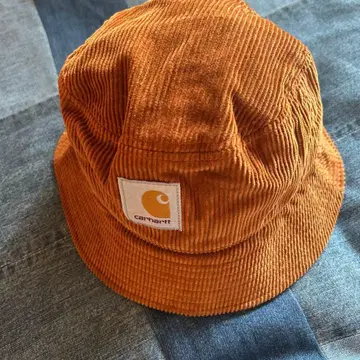 carhartt 코듀로이 버킷 햇 브라운