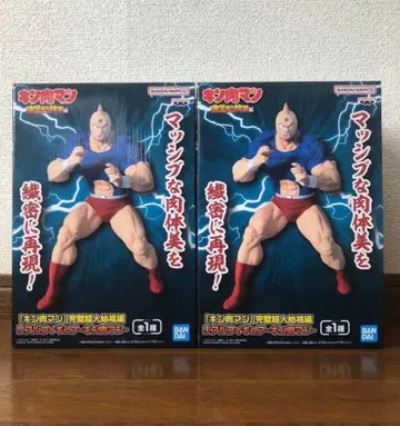 근육맨 완벽 초인 시조편 리얼 피규어 - 근육맨 2체 묶음 판매