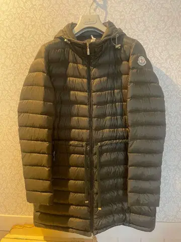 MONCLER 울(바벨) 사이즈 1 카키 라이트 다운