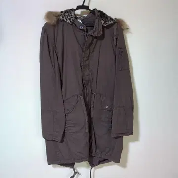 밀리터리 코트 퍼 포함 클리닝 완료