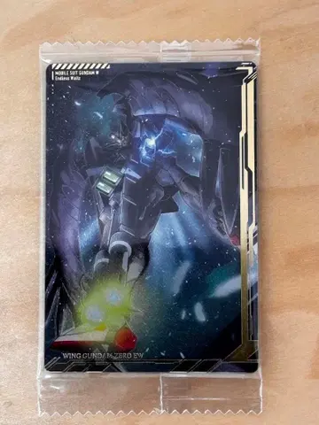WING GUNDAM ZERO EW 아트 카드 UR