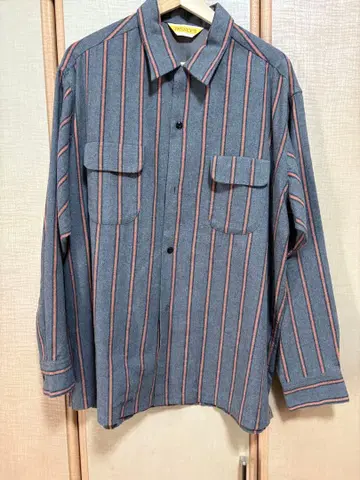 PENNEY'S 스트라이프 긴팔 셔츠