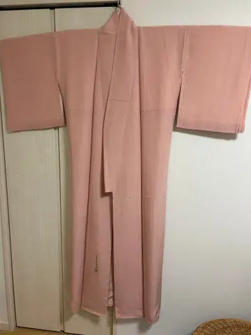 암석염 문양 하나 들어간 이로무지 이중 기모노 약식 예복