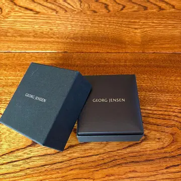 조지 젠슨 블랙 다이아몬드 드롭 귀걸이