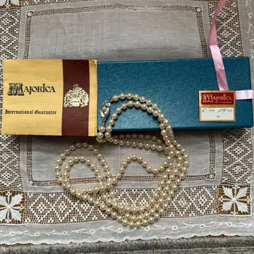 Majorica 화이트 펄 목걸이