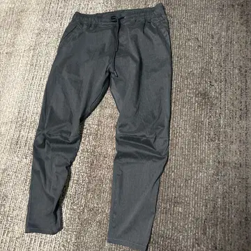 에드윈 다크 그레이 허리밴딩 팬츠 조그 팬츠