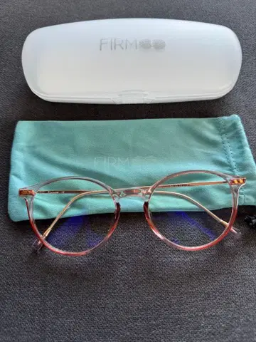 [ 미사용 ] FIRMOO 블루라이트 차단 안경 핑크