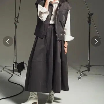 elendeek x dickies volume flare skirt